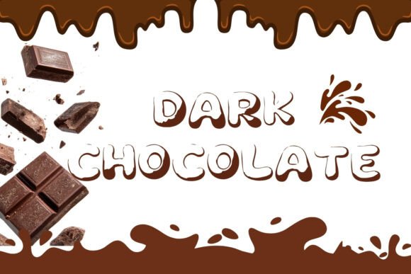 Choco Roli Font PNG with transparent background - Preview 3