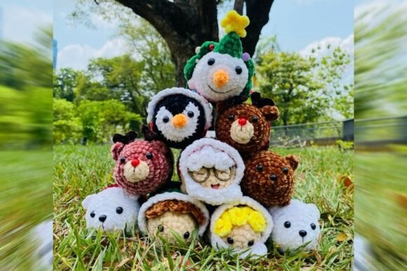 Christmas Ornaments Crochet Pattern