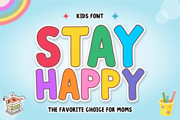 Chubby Fun Font - Preview 1