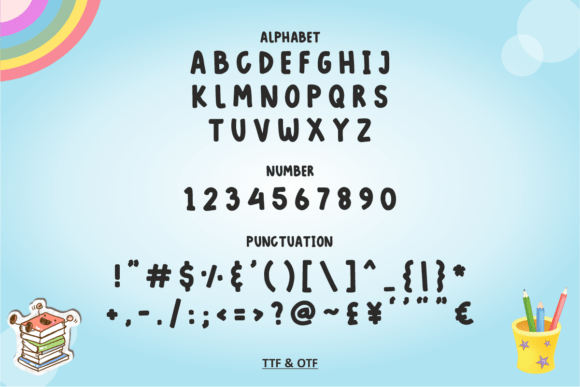 Chubby Fun Font - Preview 3