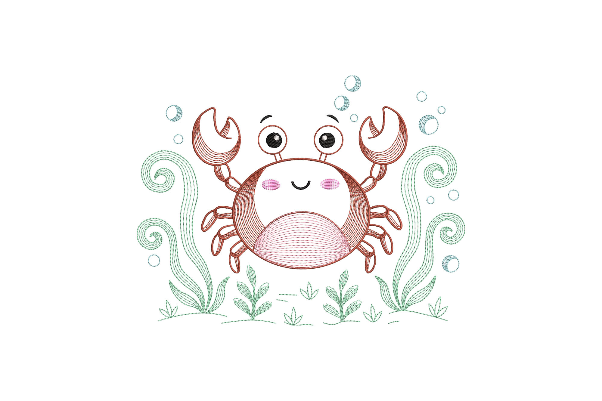 Crab and Seaweed