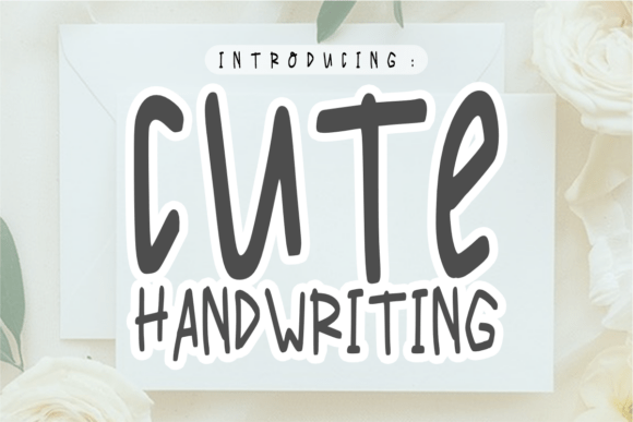 Cute Handwriting Fonts