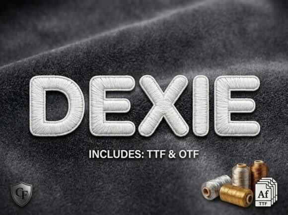 Dexie Font - Preview 3