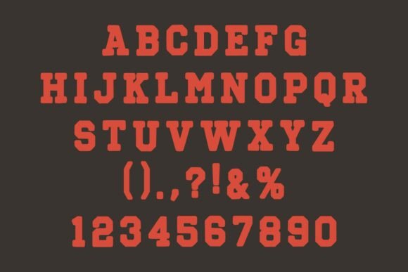 Dragon College Font - Preview 3