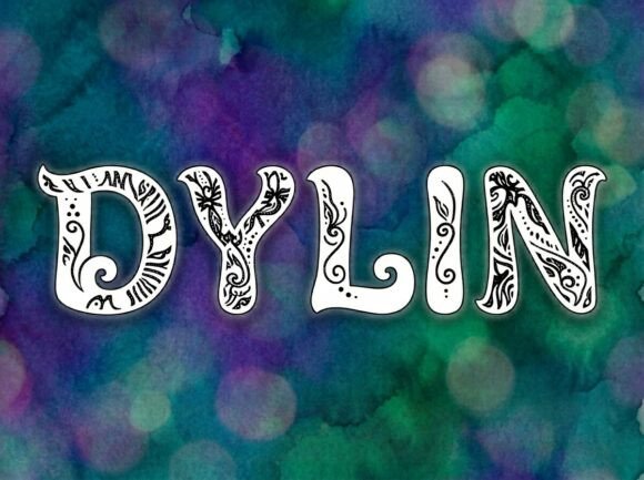 Dylin Font - Preview 3