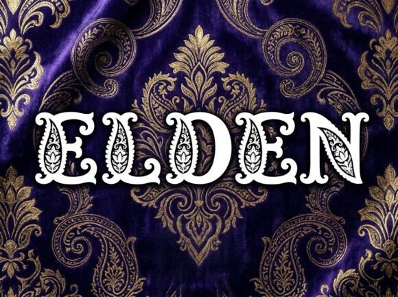 Elden Font - Preview 3