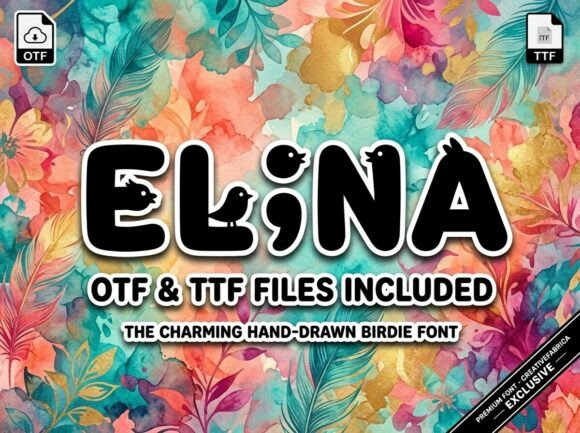 Elina Font - Preview 1