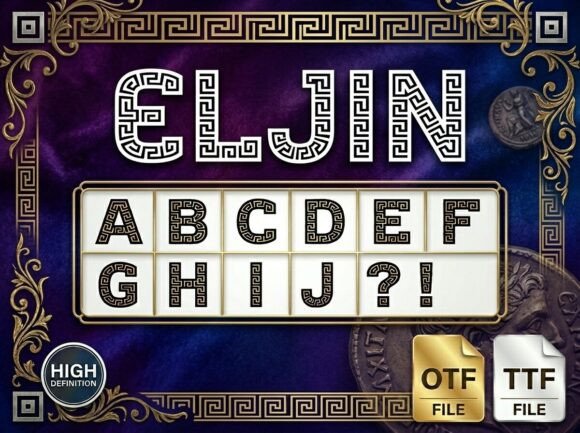 Eljin Font - Preview 2