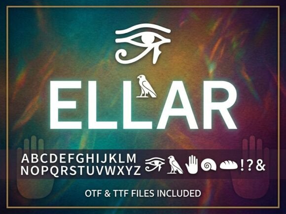 Ellar Font - Preview 1