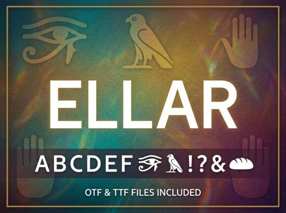 Ellar Font - Preview 3