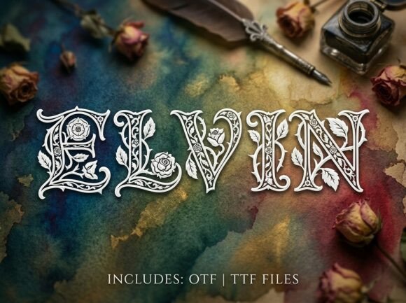 Elvin Font - Preview 1