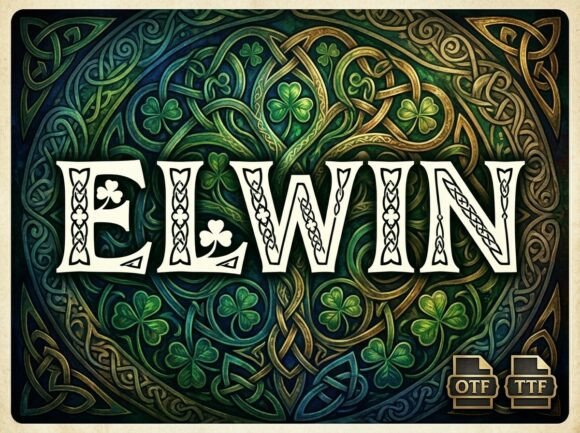Elwin Font - Preview 3