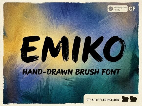 Emiko Font - Preview 1