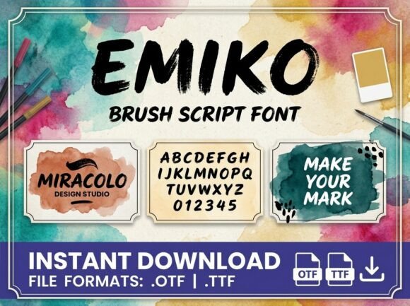 Emiko Font - Preview 2