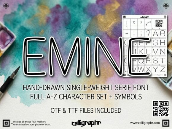 Emine Font - Preview 3