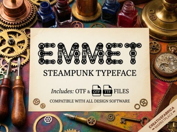 Emmet Font - Preview 3