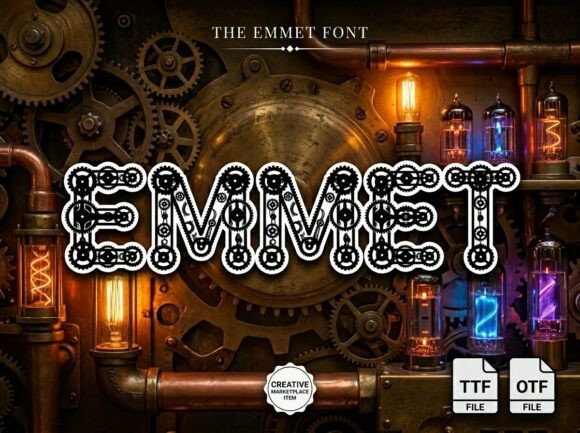 Emmet Font - Preview 4