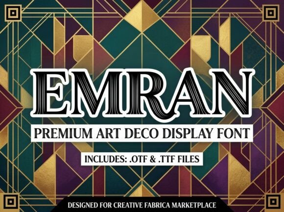 Emran Font - Preview 1