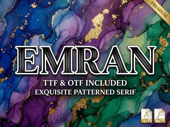 Emran Font - Preview 4