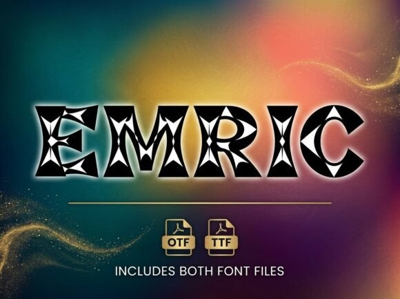 Emric Font - Preview 2