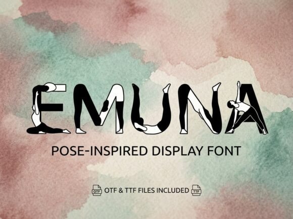 Emuna Font - Preview 1