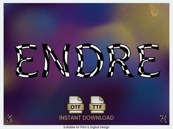 Endre Font - Preview 1