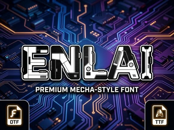 Enlai Font - Preview 3