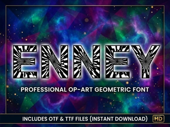 Enney Font - Preview 1