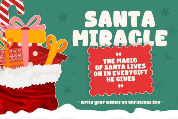 First Christmas Font - Preview 4