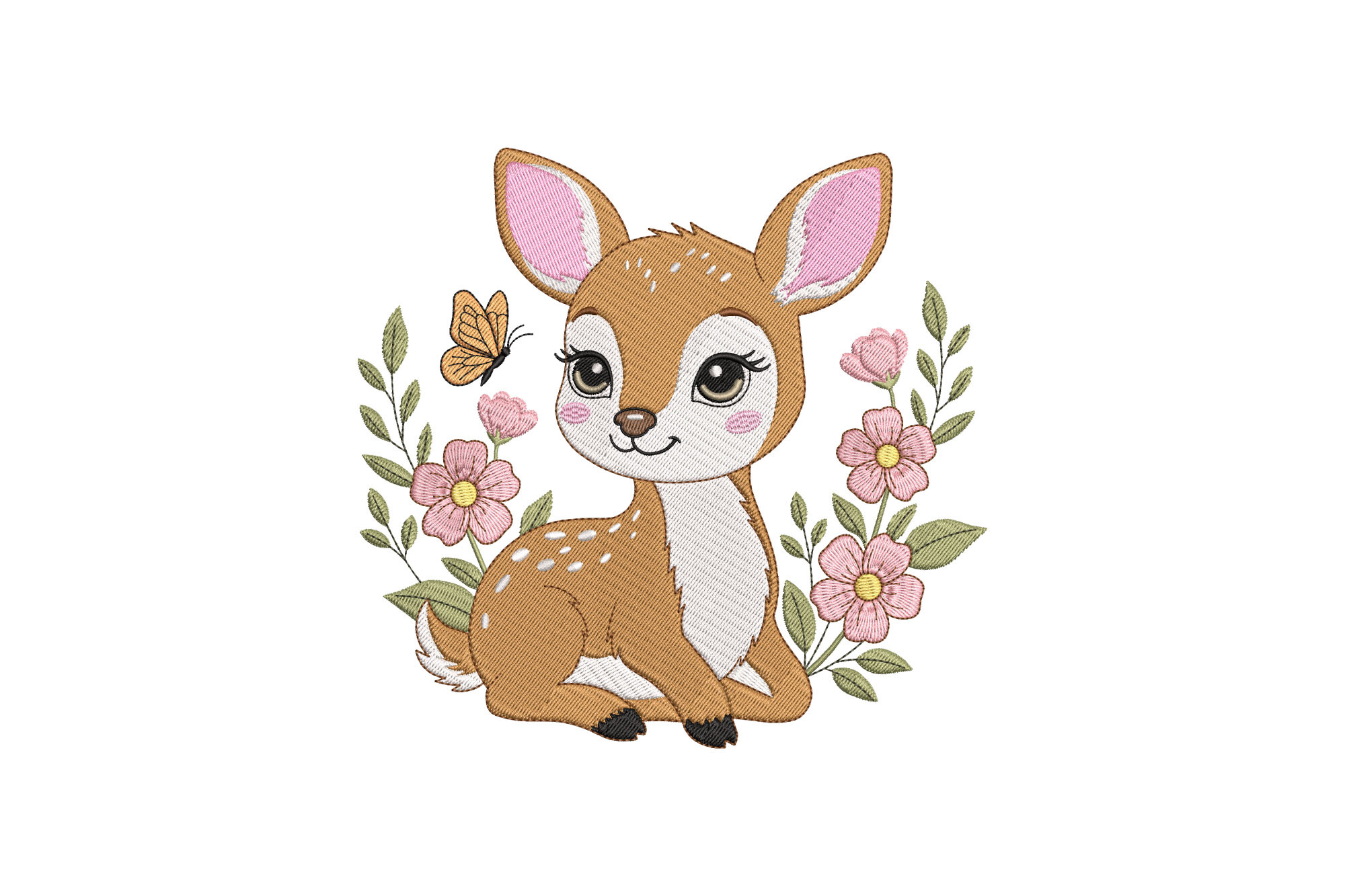 Floral Deer