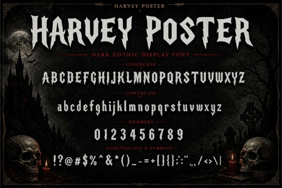 Harvey Poster Font - Preview 3