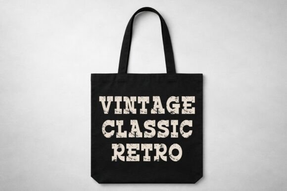 Retro Radeo Font PNG with transparent background - Preview 4
