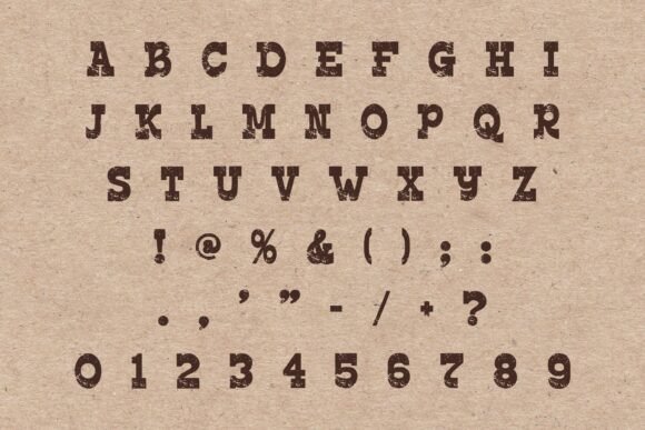 Retro Radeo Font PNG with transparent background - Preview 5
