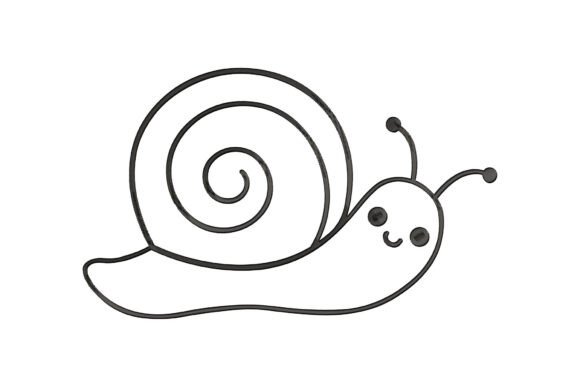 Snail Outline