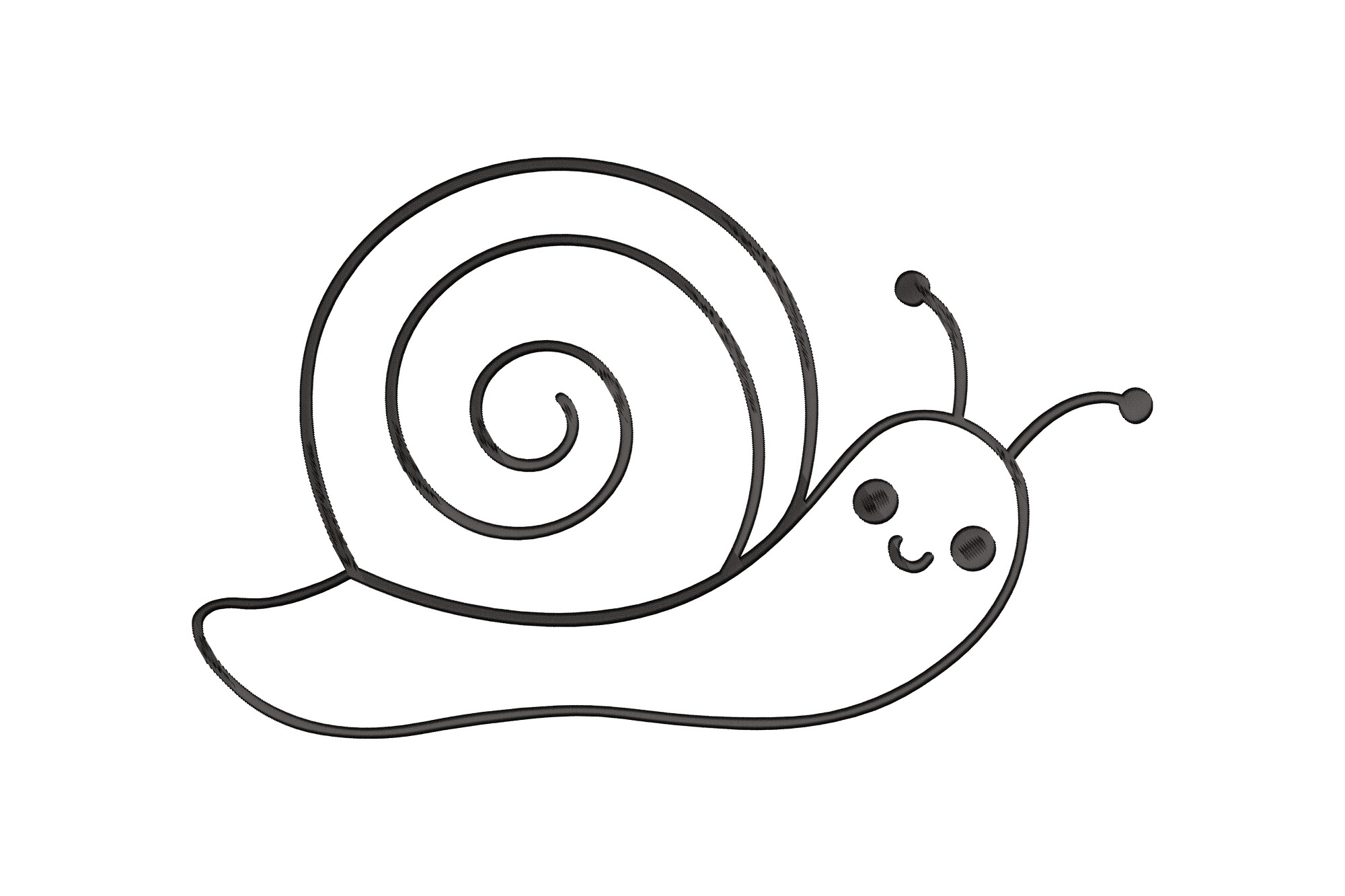 Snail Outline