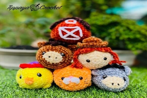 About Farm Animals Crochet Pattern Set 2