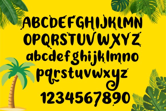 Artsy Tropica Font - Preview 2
