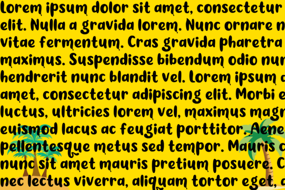 Artsy Tropica Font - Preview 3