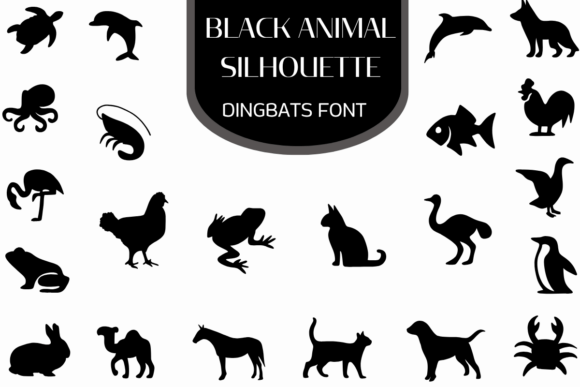 Black Animal Silhouette