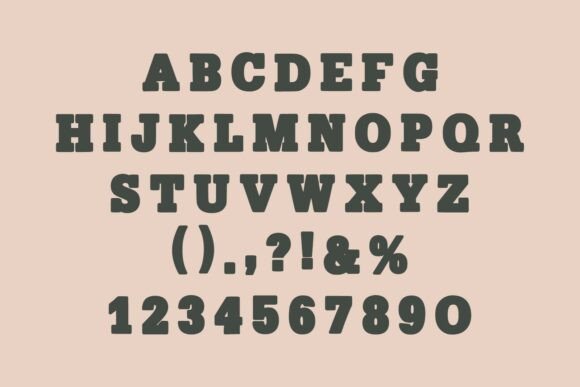 Bold Chicago Font - Preview 3
