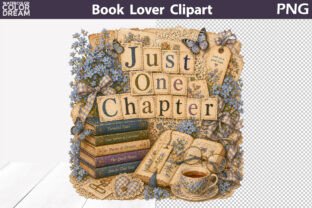 Book Lover Reading Clipart