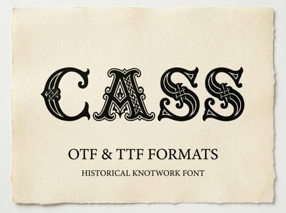 Cass Font - Preview 1