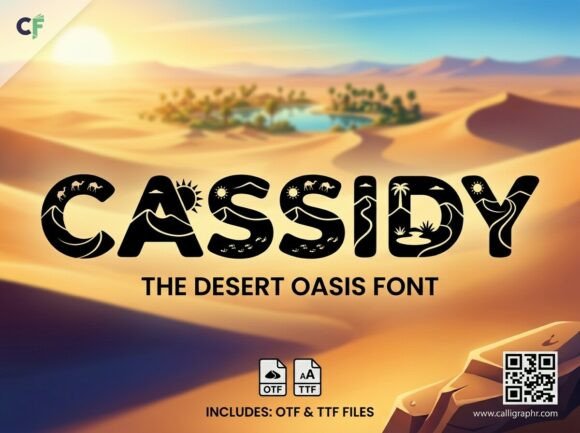 Cassidy Font - Preview 3