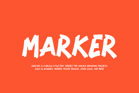 Choltak Font - Preview 1