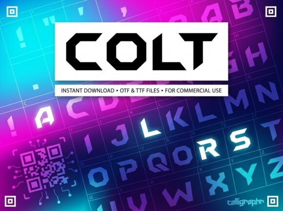 Colt Font - Preview 2