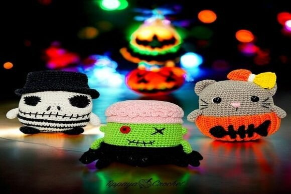 Crochet Halloween Mini Set Patterns