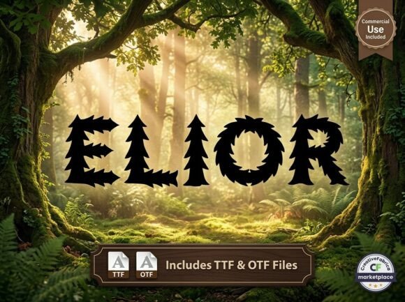 Elior Font - Preview 1