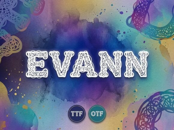 Evann Font - Preview 3