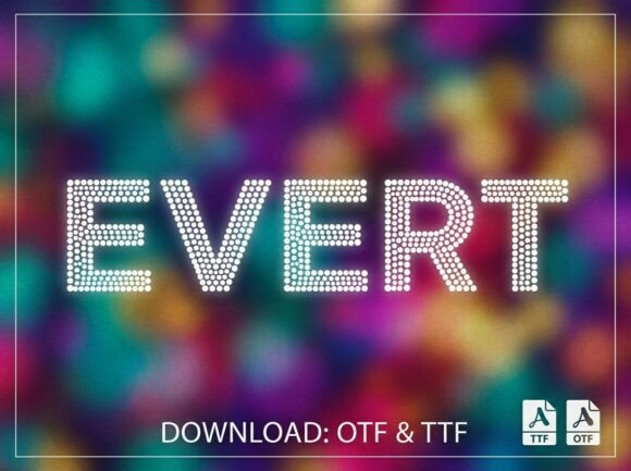 Evert Font - Preview 3