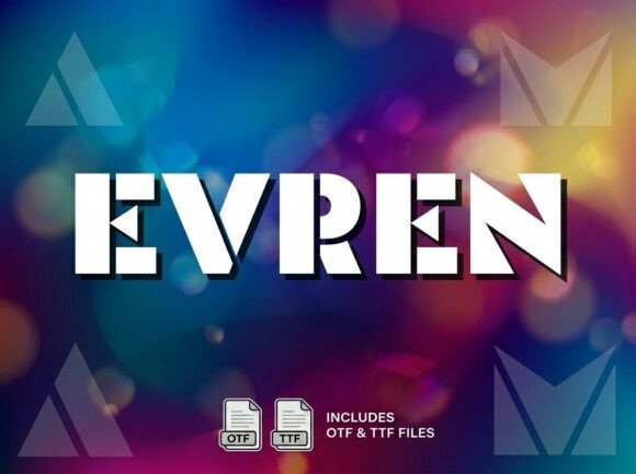 Evren Font - Preview 1